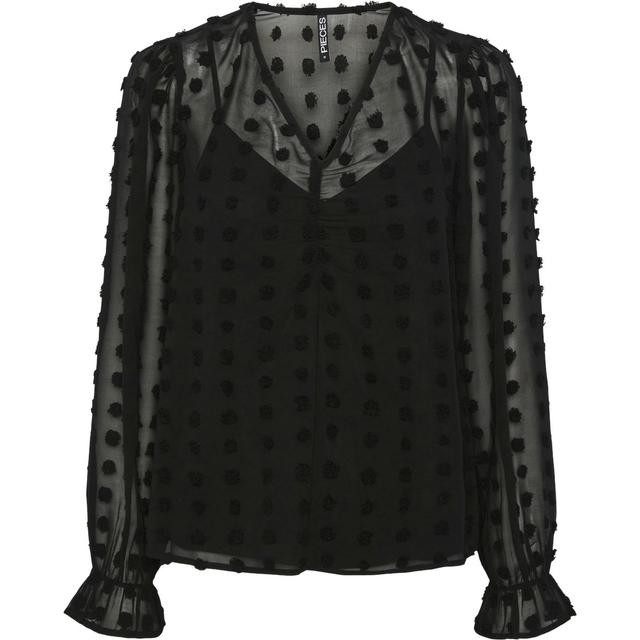 Palaidinės moterims, Juoda, PCSYMMA LS TOP