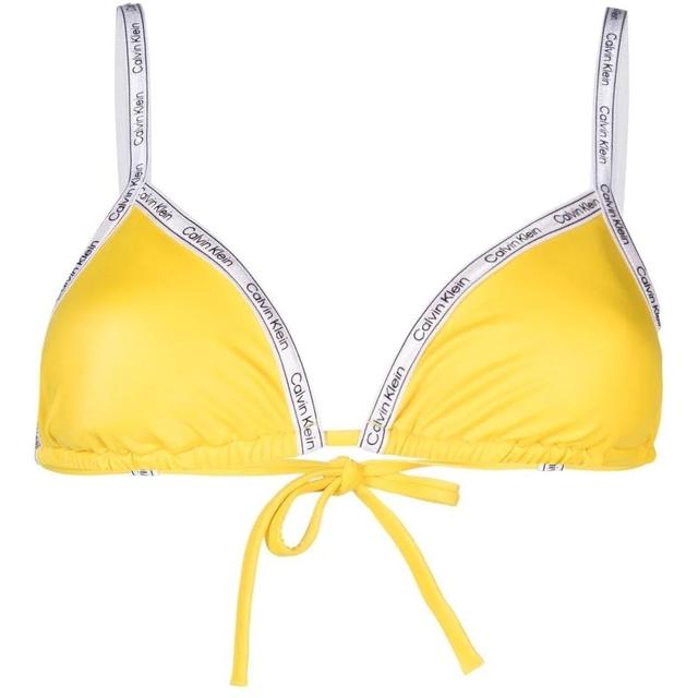 Viršutinė kostiumėlio dalis moterims, Geltona, Swim one shoulder top