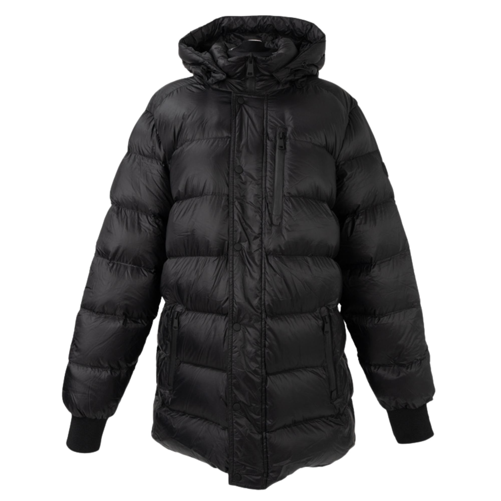 Pūkinė striukė vyrams, Juoda, Jackets