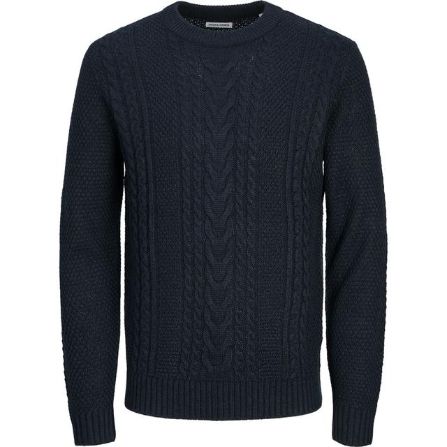 Megztinis vyrams, Mėlyna, Craig knit crew neck