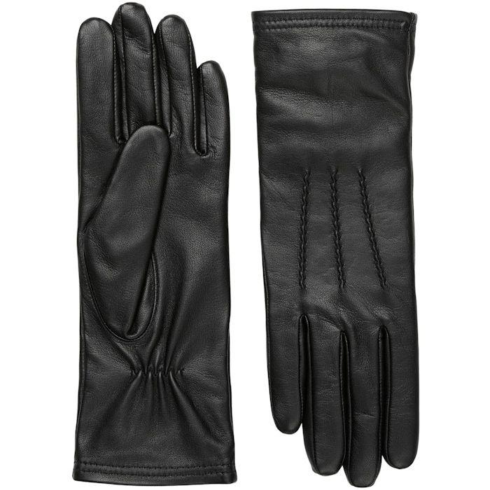 Pirštuotos pirštinės moterims, Juoda, Gloves 409701104003