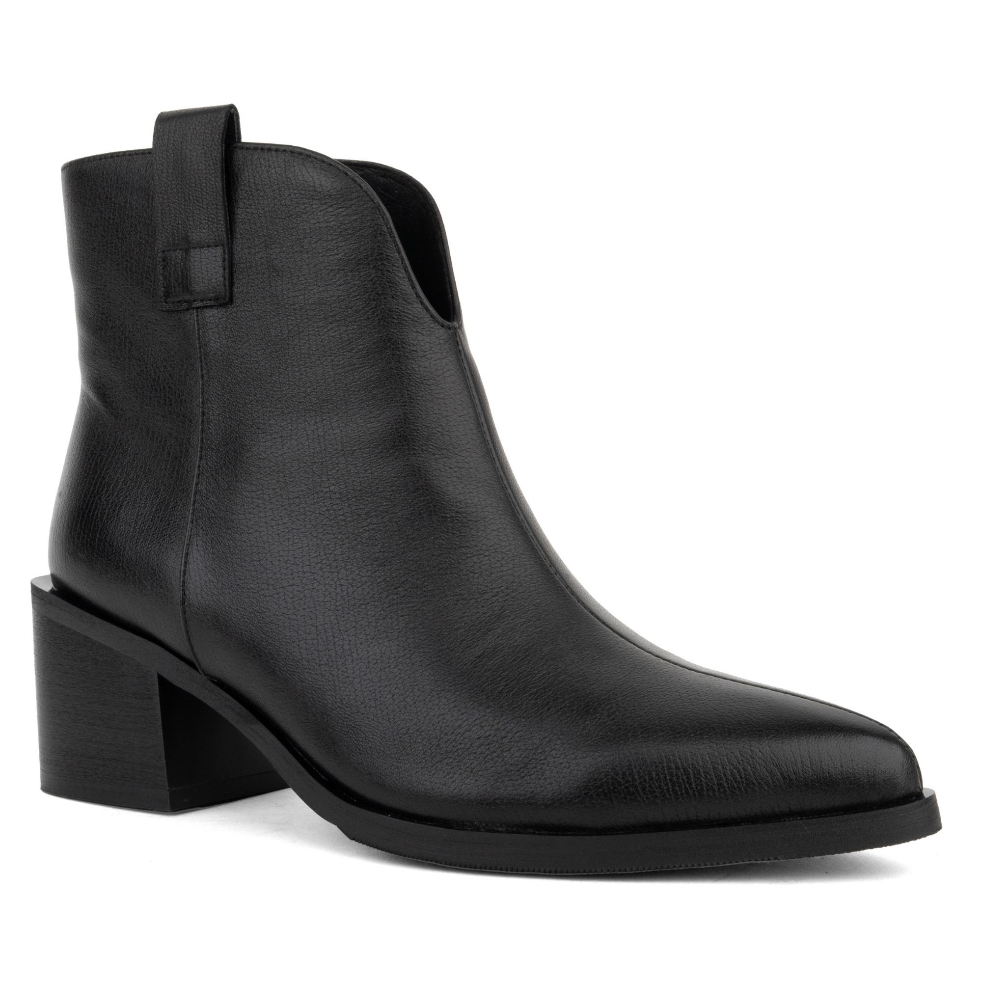 Aulinukai moterims, Juoda, Booties, LINDA BAUMANN