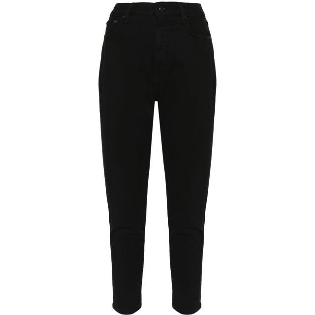 Aptempti džinsai moterims, Juoda, Hi rs sk ank ankle skinny