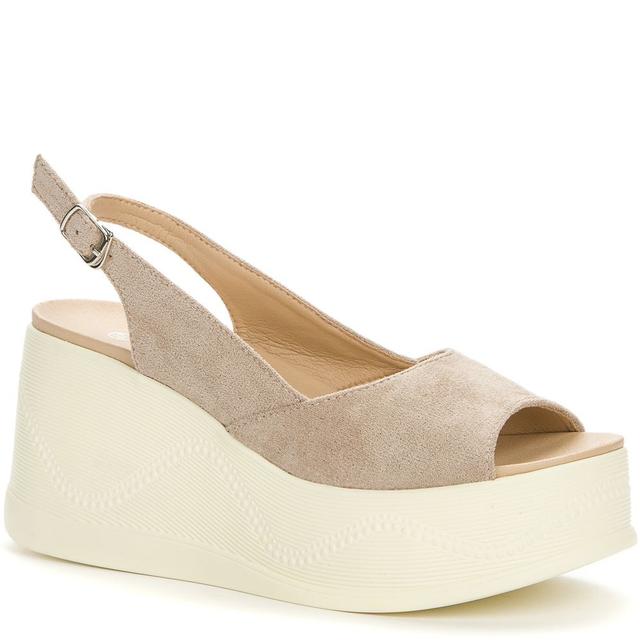 Basutės moterims, Smėlio, SANDALS