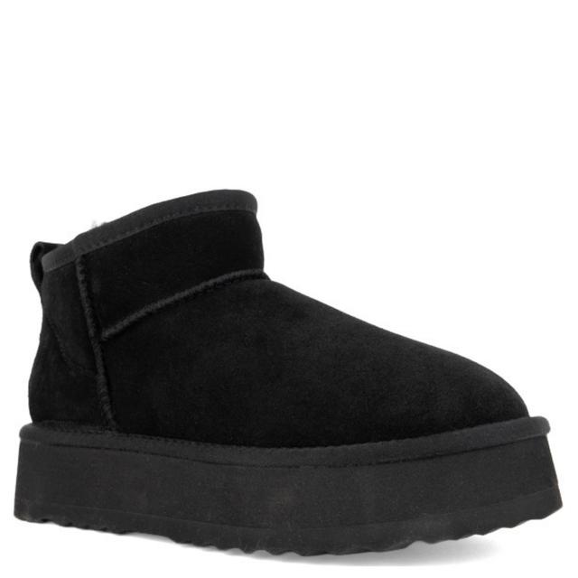 Pašiltinti aulinukai moterims, Juoda, warm boots