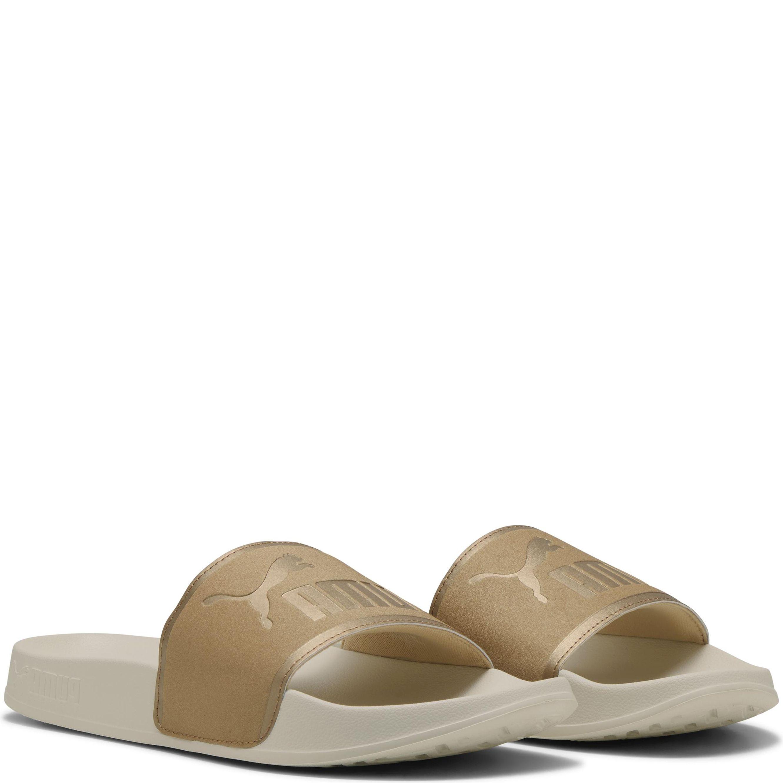 Guminės šlepetės moterims, Auksinė, Leadcat slides