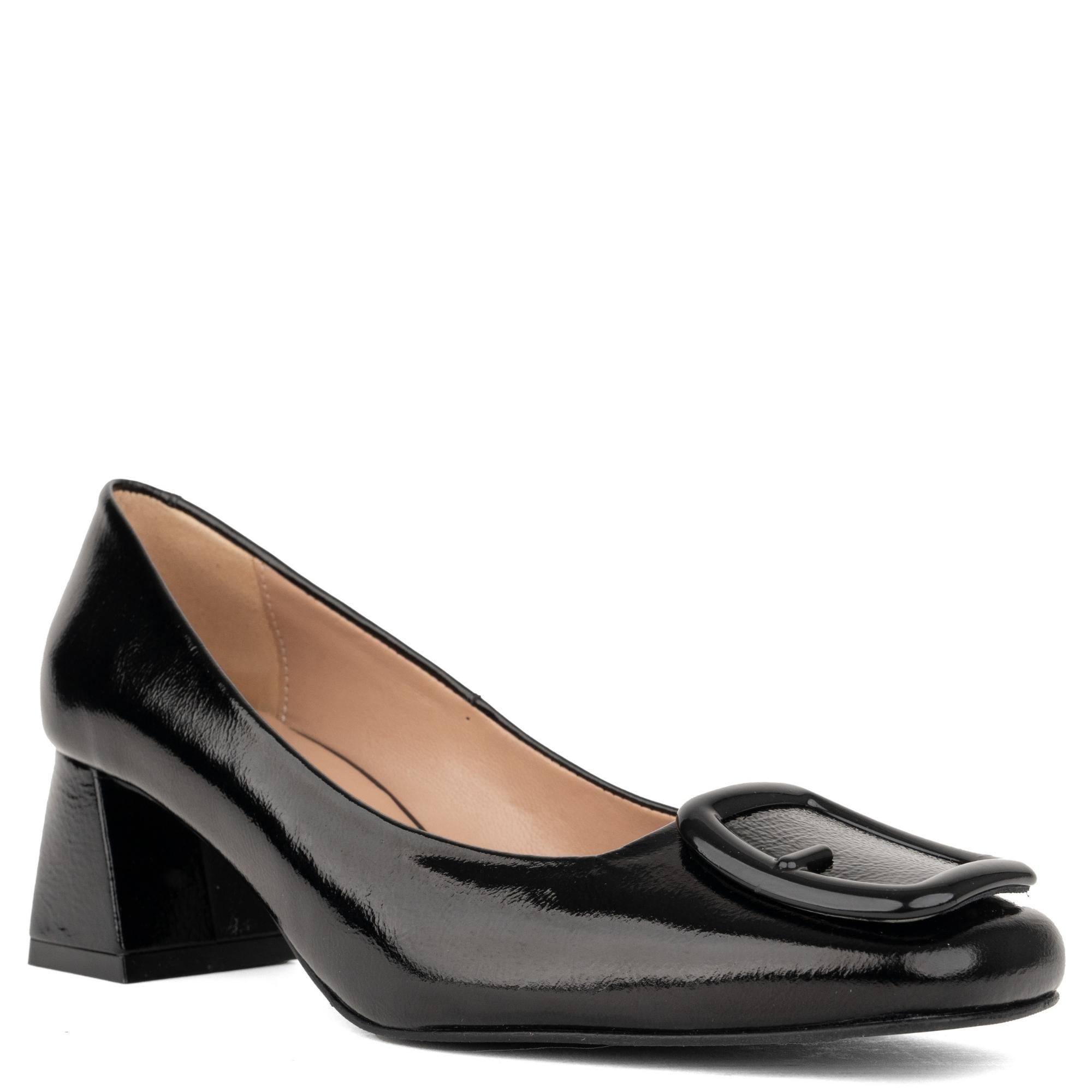 Aukštakulniai moterims, Juoda, Pumps