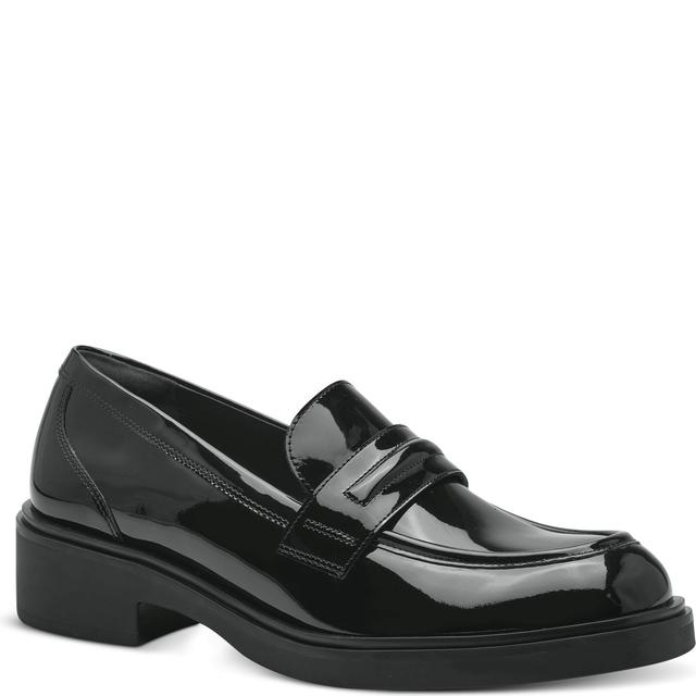 Loaferiai moterims, Juoda, LOAFERS
