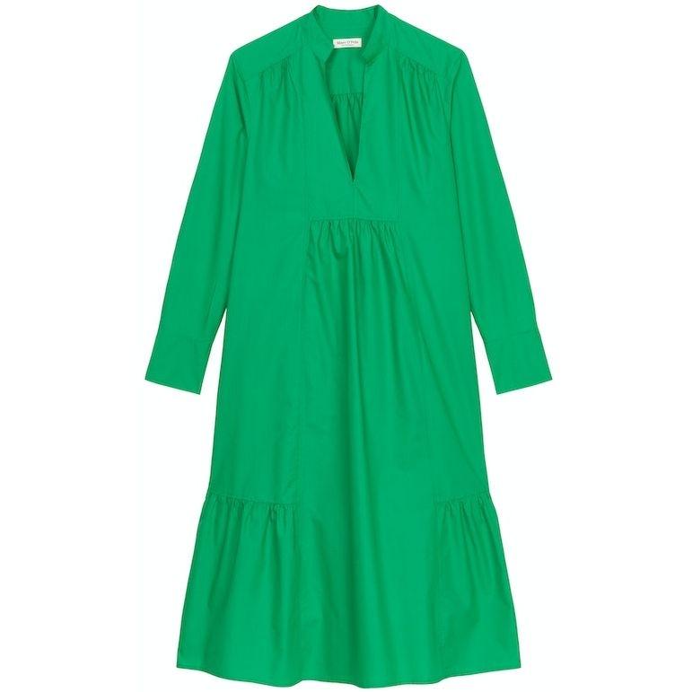 Midi suknelė moterims, Žalia