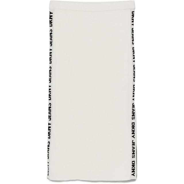 Midi sijonas moterims, Marga, Side logo rib midi s