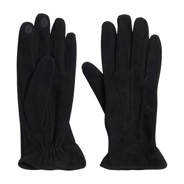 Sõrmkindad naised, Must, LL_FOC_SudeGlo