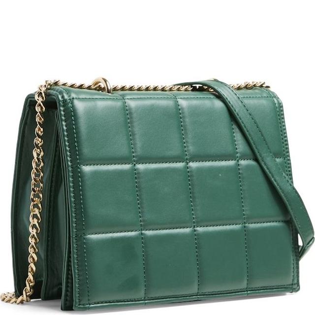 Rankinė per petį moterims, Žalia, PCNECKS SHOULDER BAG