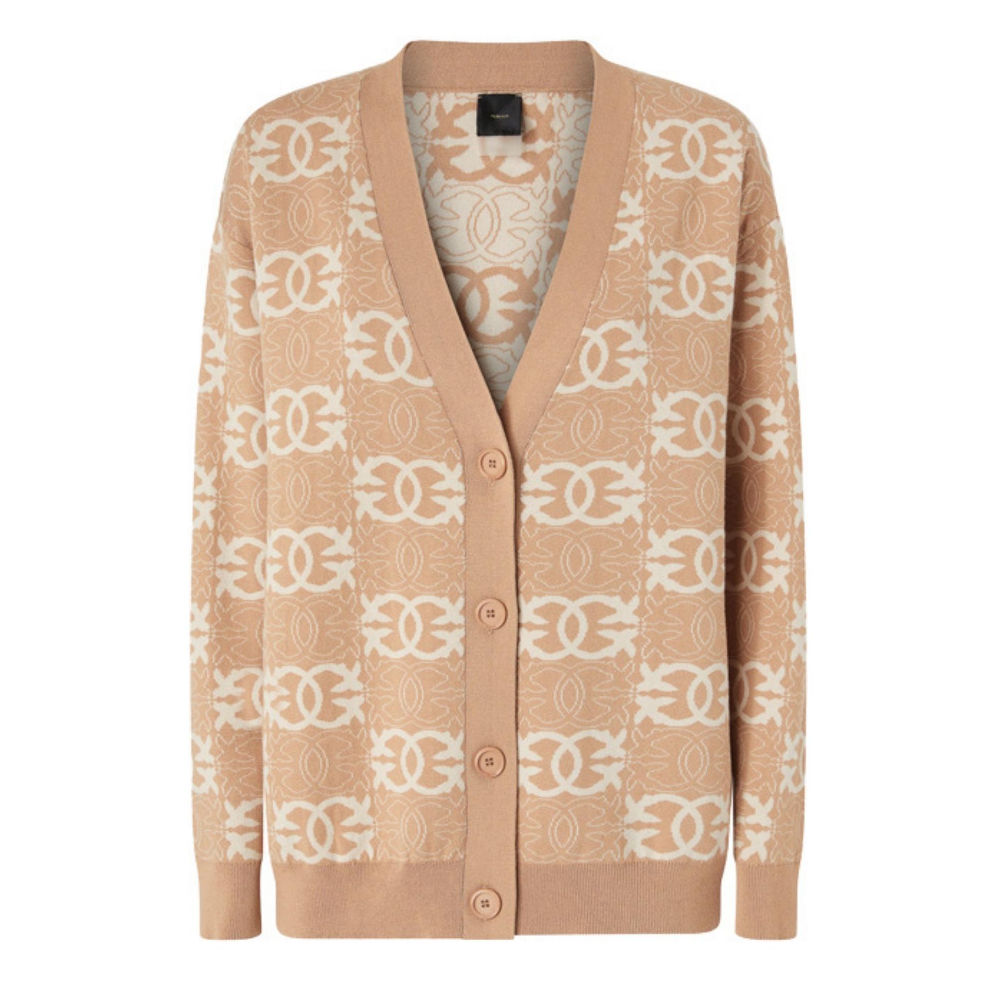 Kardiganas moterims, Smėlio, Half breed cardigan