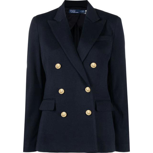 Švarkas moterims, Mėlyna, Knit blazer