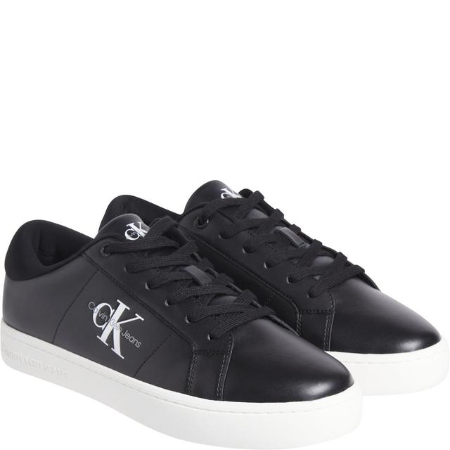 Laisvalaikio bateliai vyrams, Juoda, Classic cupsole low sneaker