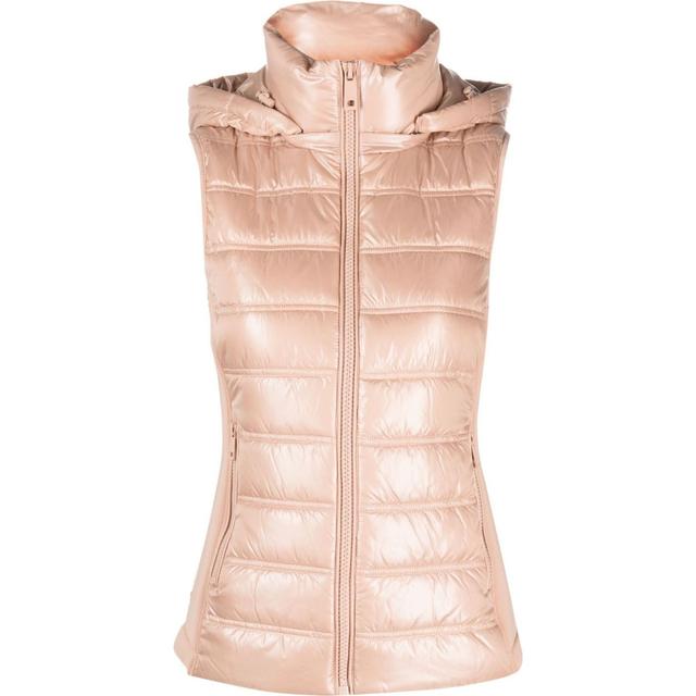 Pūkinė liemenė moterims, Pilka, Lw padded waisted nylon vest