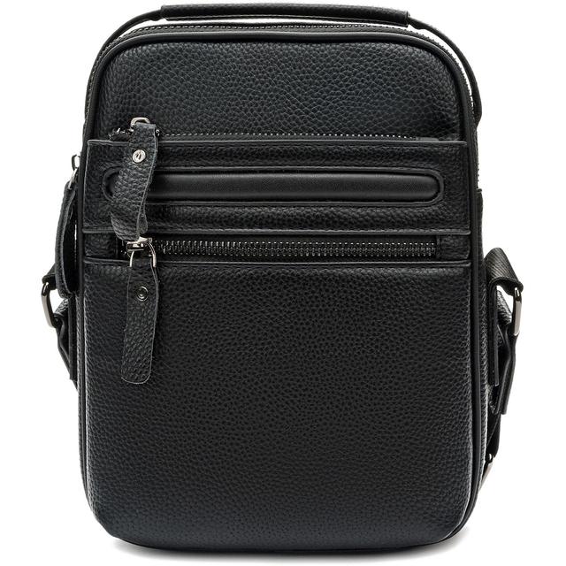 Rankinė per petį vyrams, Juoda, Crossbody