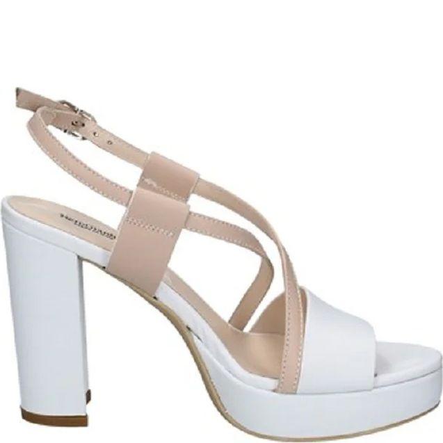 Basutės moterims, Balta, Loira sandals