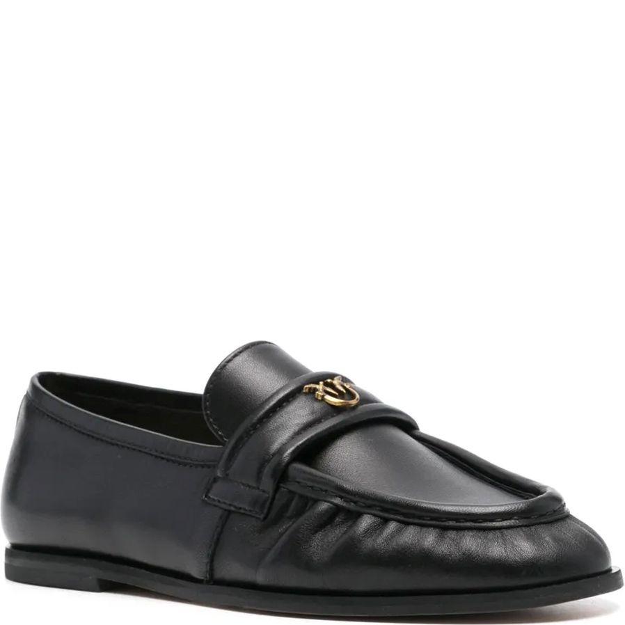 Mokasinai moterims, Juoda, Naty 02 - mocassino