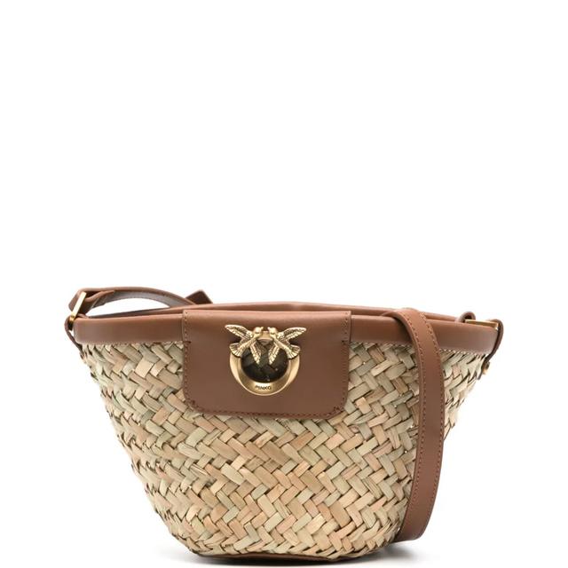 Pirkinių krepšys moterims, Marga, Love summer basket bag
