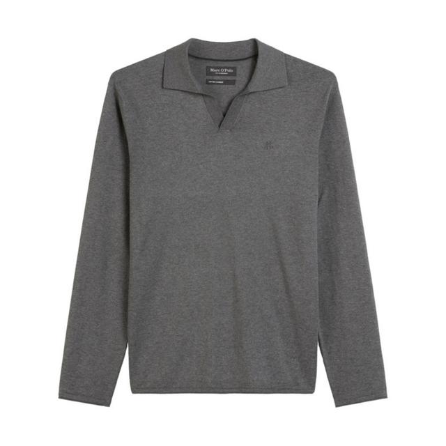 Polo marškiniai ilgos rank. vyrams, Pilka, 528503060140 Polo long