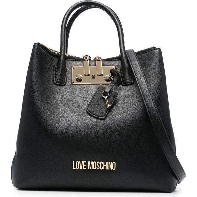 Pirkinių krepšys moterims, Juoda, Top handle tote bag