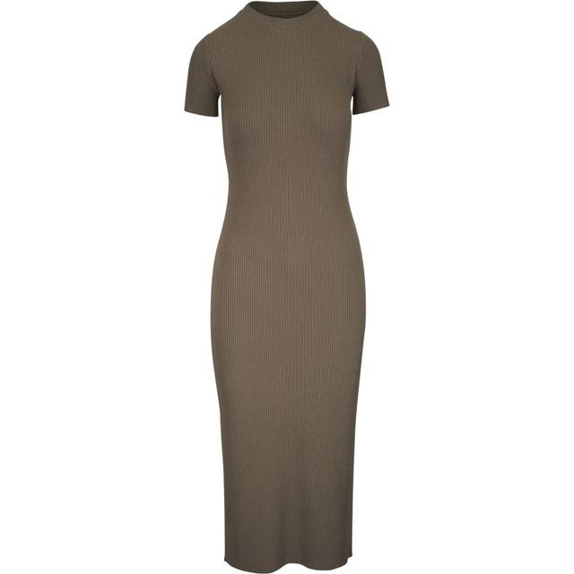 Maxi suknelė moterims, Kūno, Rib s/s crew nk dress