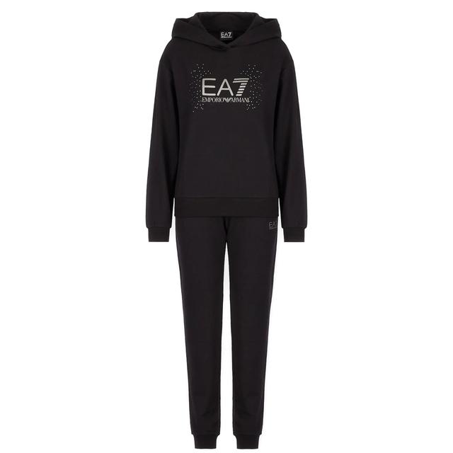 Sportinis kostiumas moterims, Juoda, Tracksuit