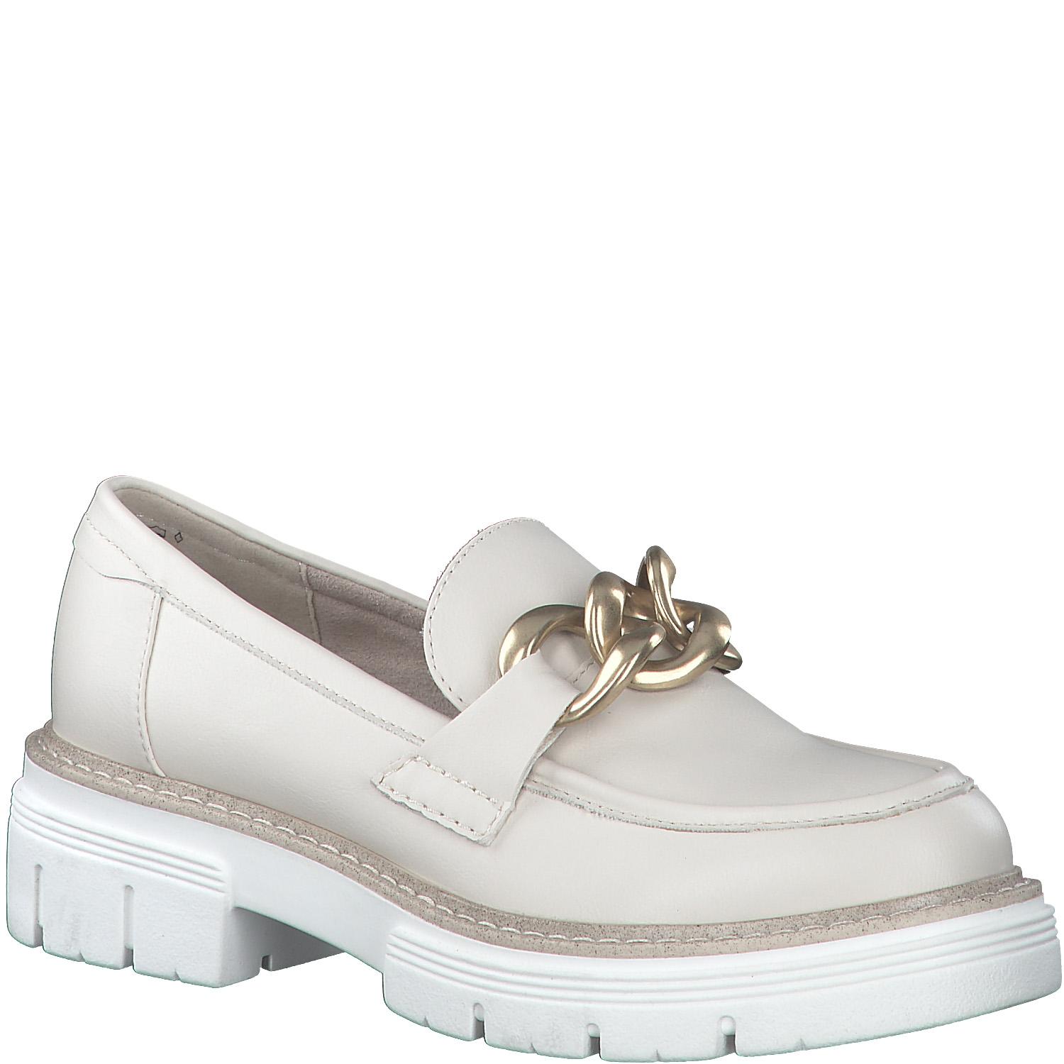 Loaferiai moterims, Smėlio, LOAFERS, MARCO TOZZI