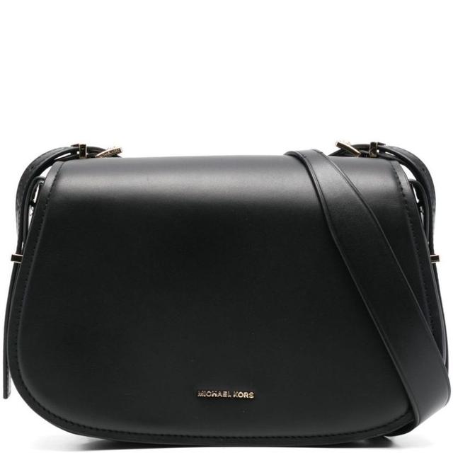 Rankinė per petį moterims, Juoda, Md flap messenger