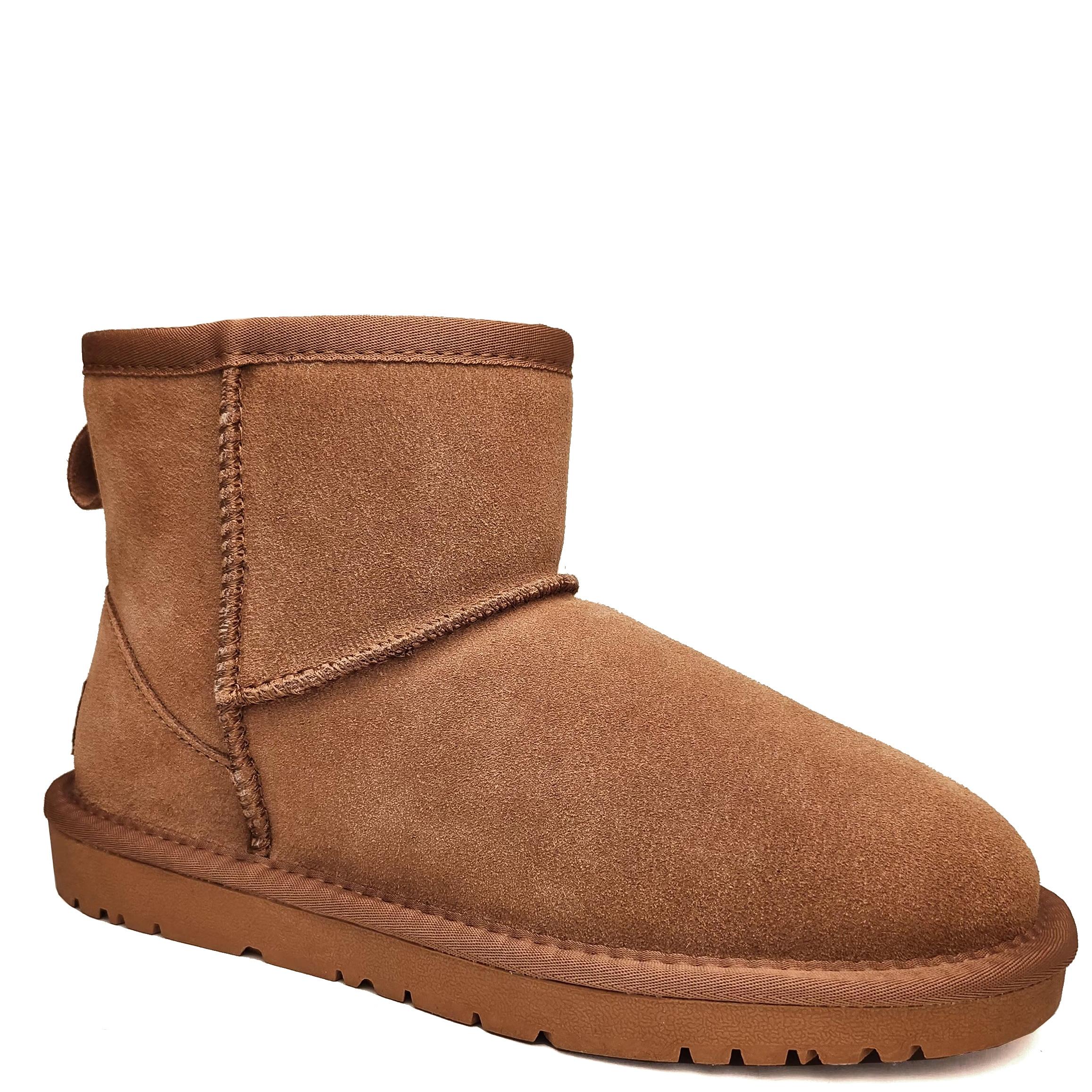 Pašiltinti auliniai moterims, Ruda, warm boots Pop