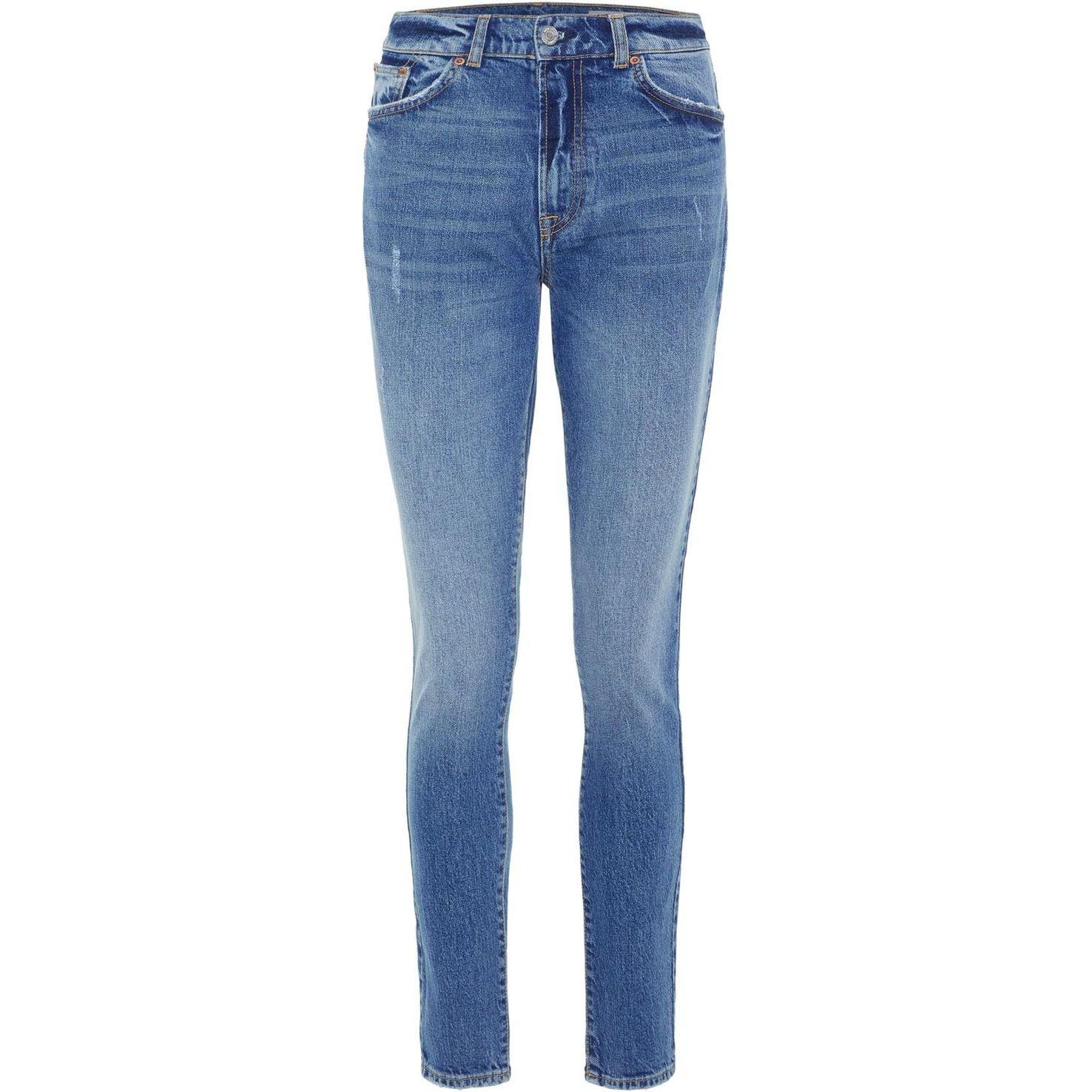 Slim džinsai moterims, Mėlyna, VMSELENA HR SLIM