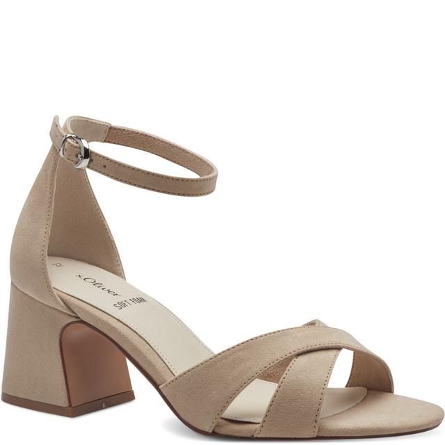 Basutės moterims, Smėlio, SANDALS