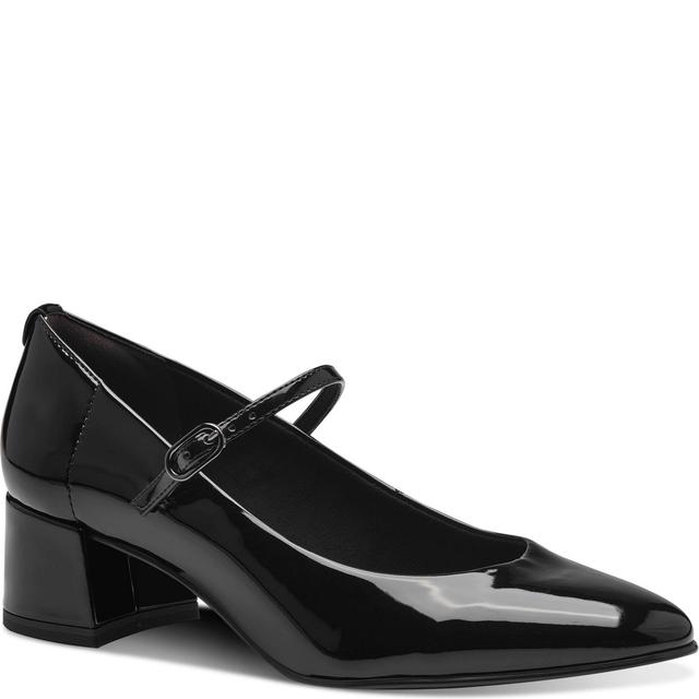 Balerinos moterims, Juoda, Pump with strap