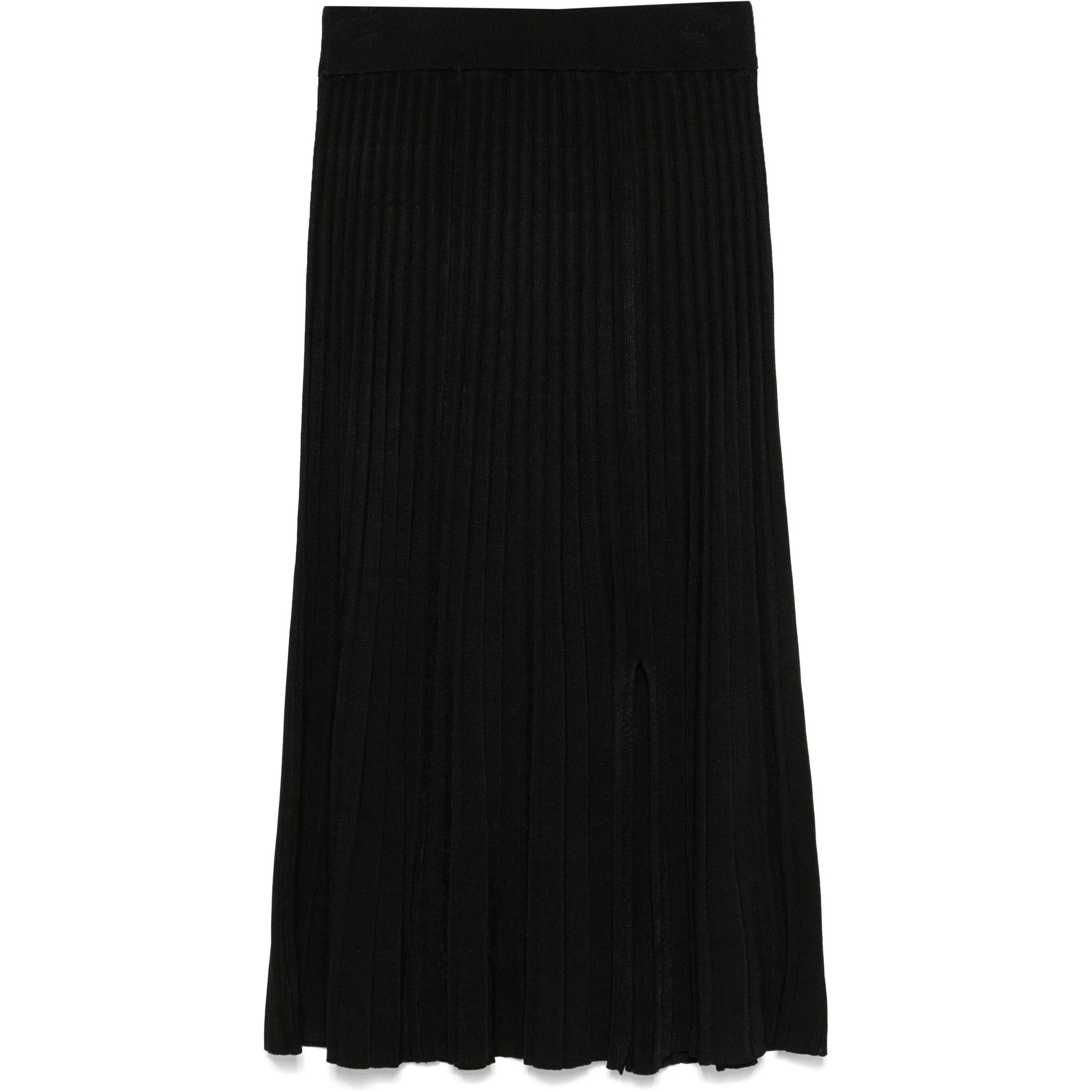 Maxi sijonas moterims, Juoda, Maxi skirt