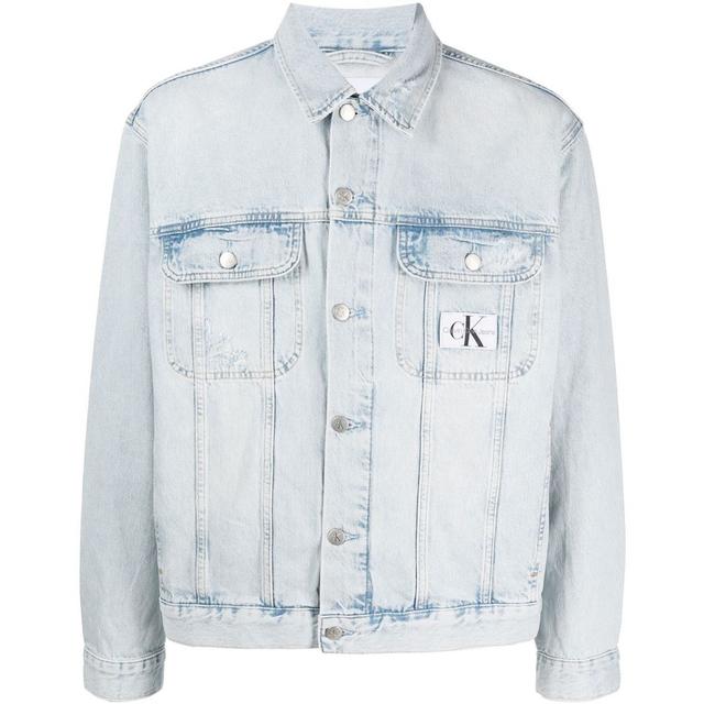 Džinsinis švarkas vyrams, Mėlyna, Modern essential denim jacket