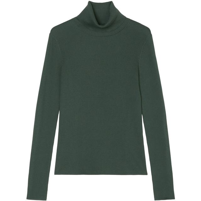 Palaidinės aukštinta apykakle moterims, Žalia