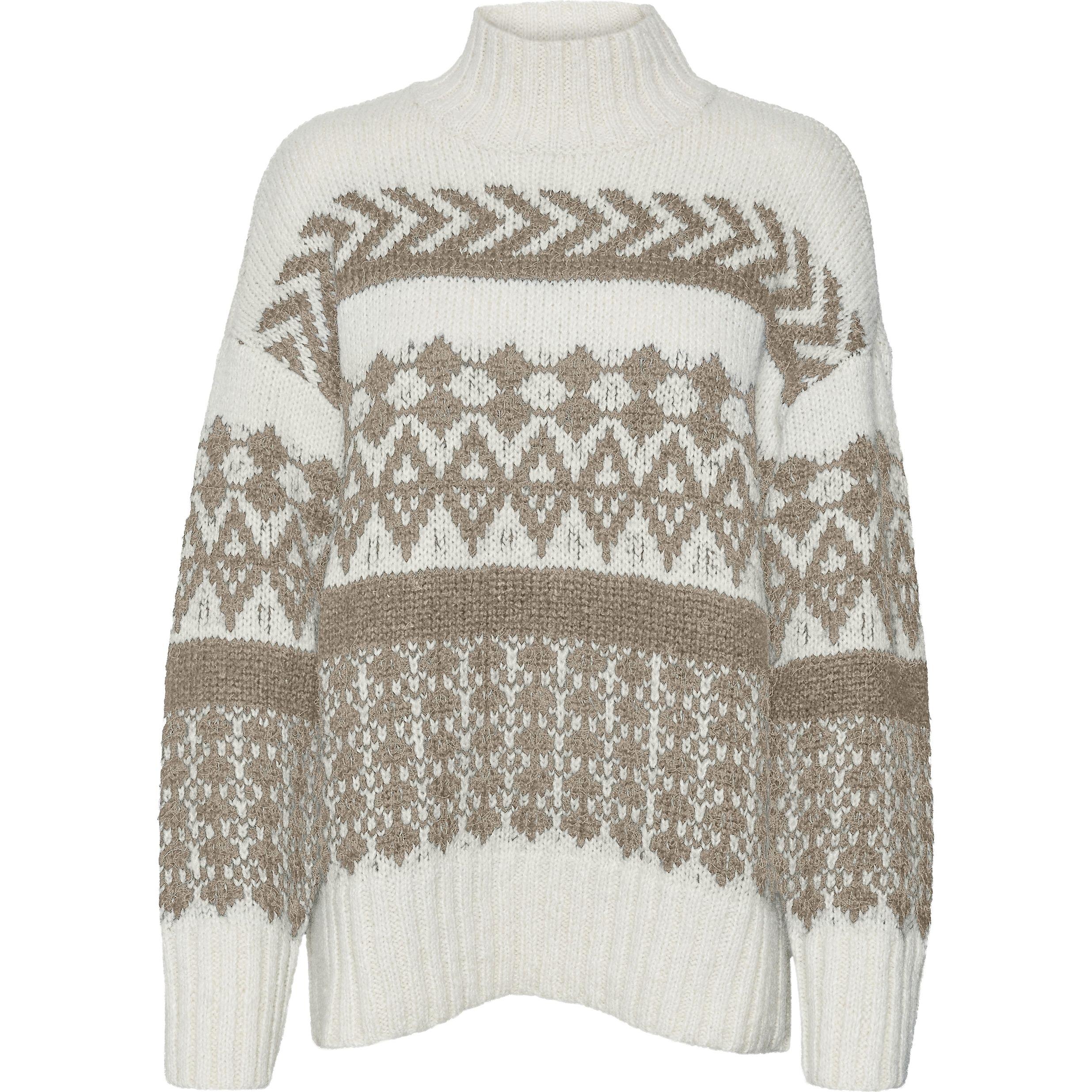 Megztinis su kaklu moterims, Marga, Ample highneck pullover boo