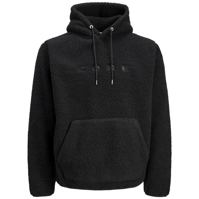 Džemperis vyrams, Juoda, Flare teddy sweat hood