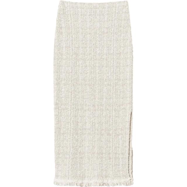 Midi sijonas moterims, Kūno, Jacquard midi skirt
