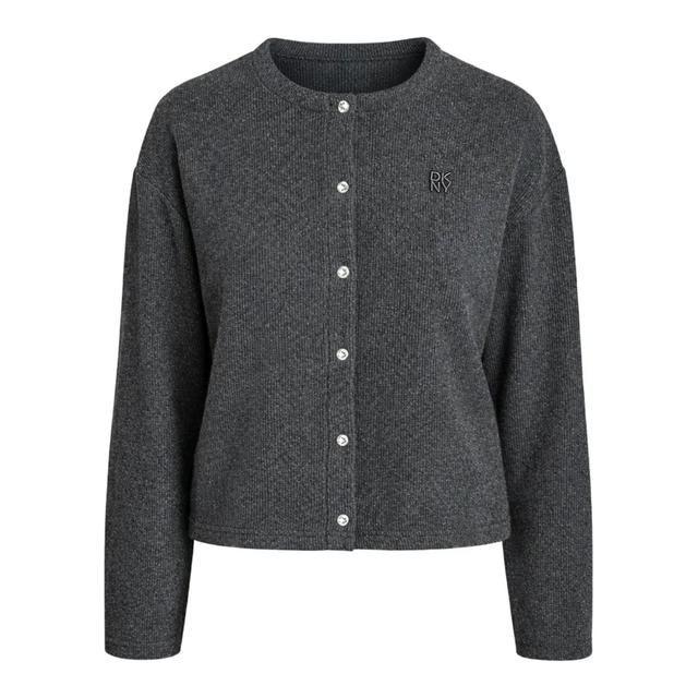 Džinsinis švarkas moterims, Mėlyna, Button front long sl jackets