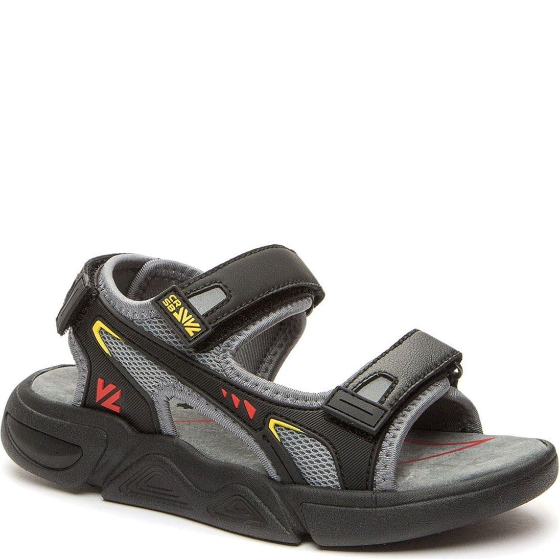 Basutės berniukams, Pilka, SANDALS