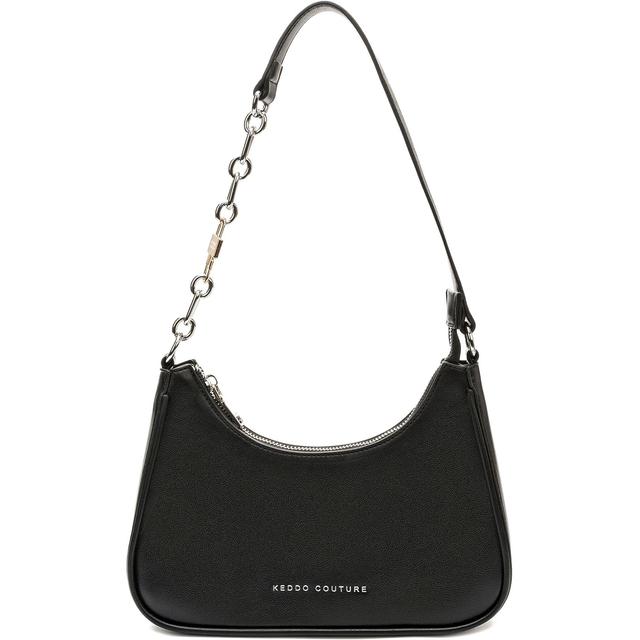 Rankinė per petį moterims, Juoda, Shoulder bag