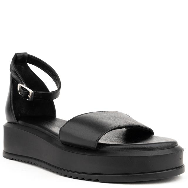 Basutės moterims, Juoda, Sandals