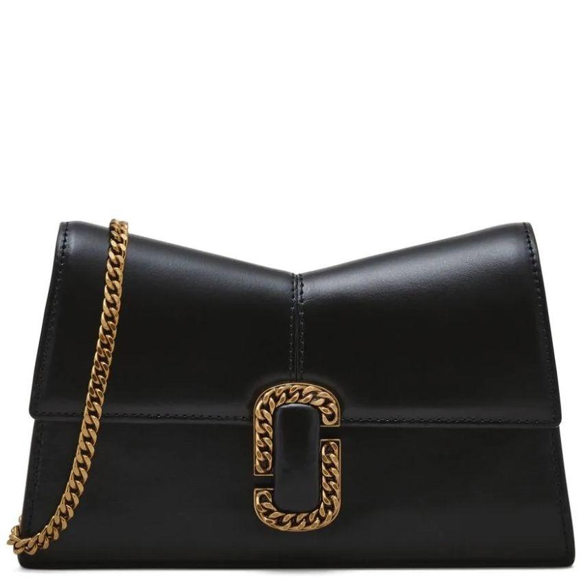 Piniginė moterims, Juoda, The chain wallet