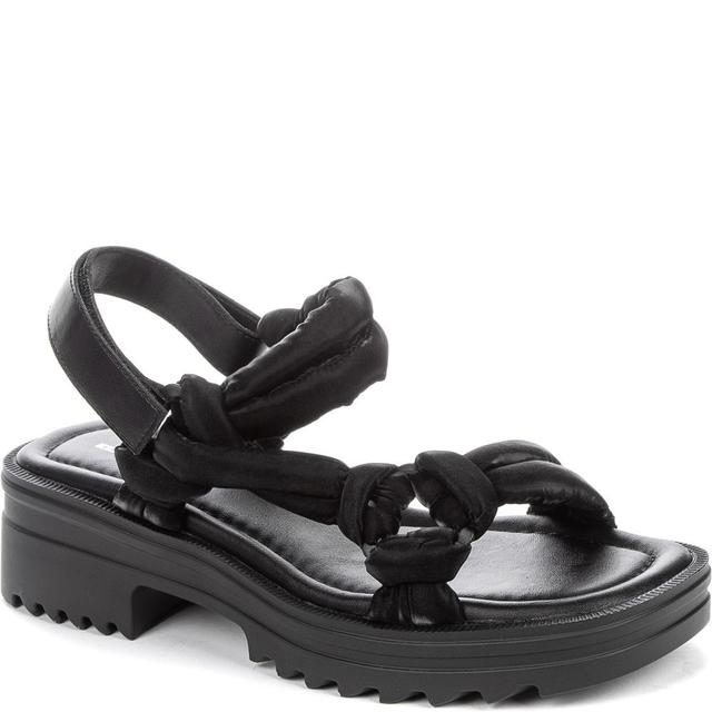 Basutės moterims, Juoda, SANDALS