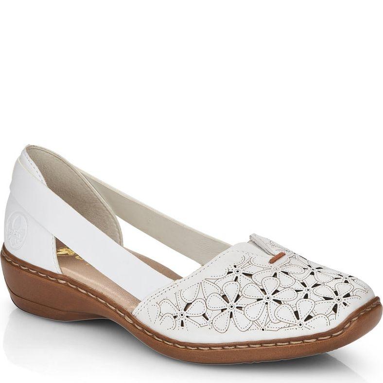 Bateliai - moterims, Balta, SANDALS