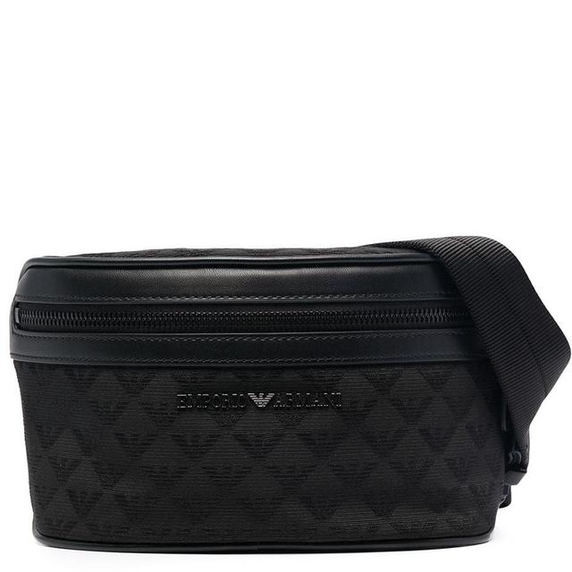 Rankinė per juosmenį vyrams, Juoda, Belt bag