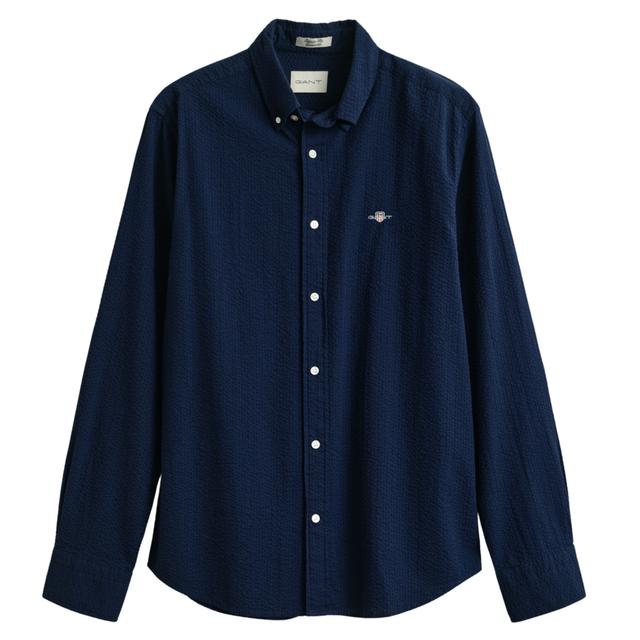 Marškiniai ilgomis rankovėmis vyrams, Mėlyna, 3260036-409 Shirts lon