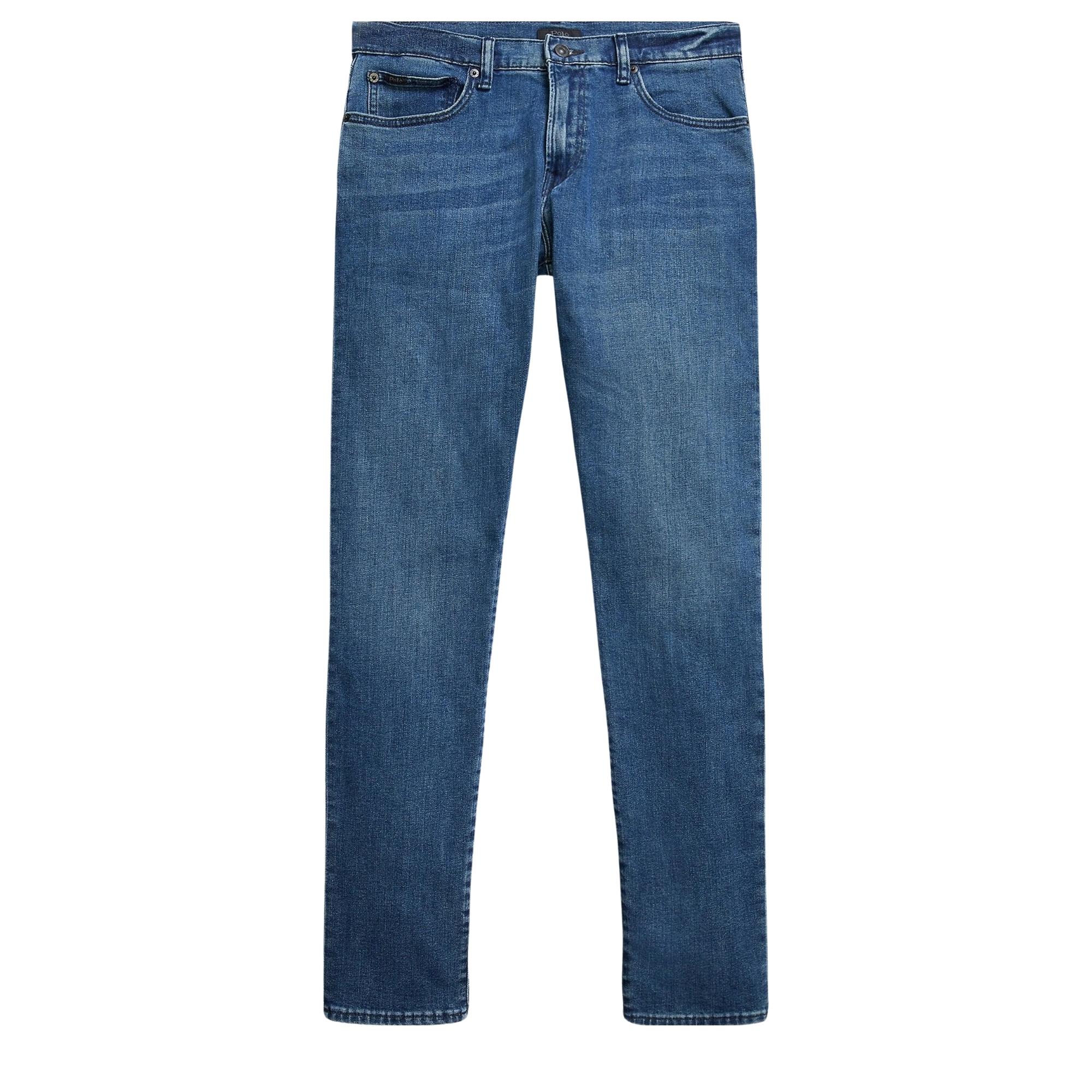 Tiesūs džinsai vyrams, Mėlyna, Straight